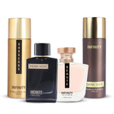 Fragrance Fusion: 2 EDPs + 2 Deodorants